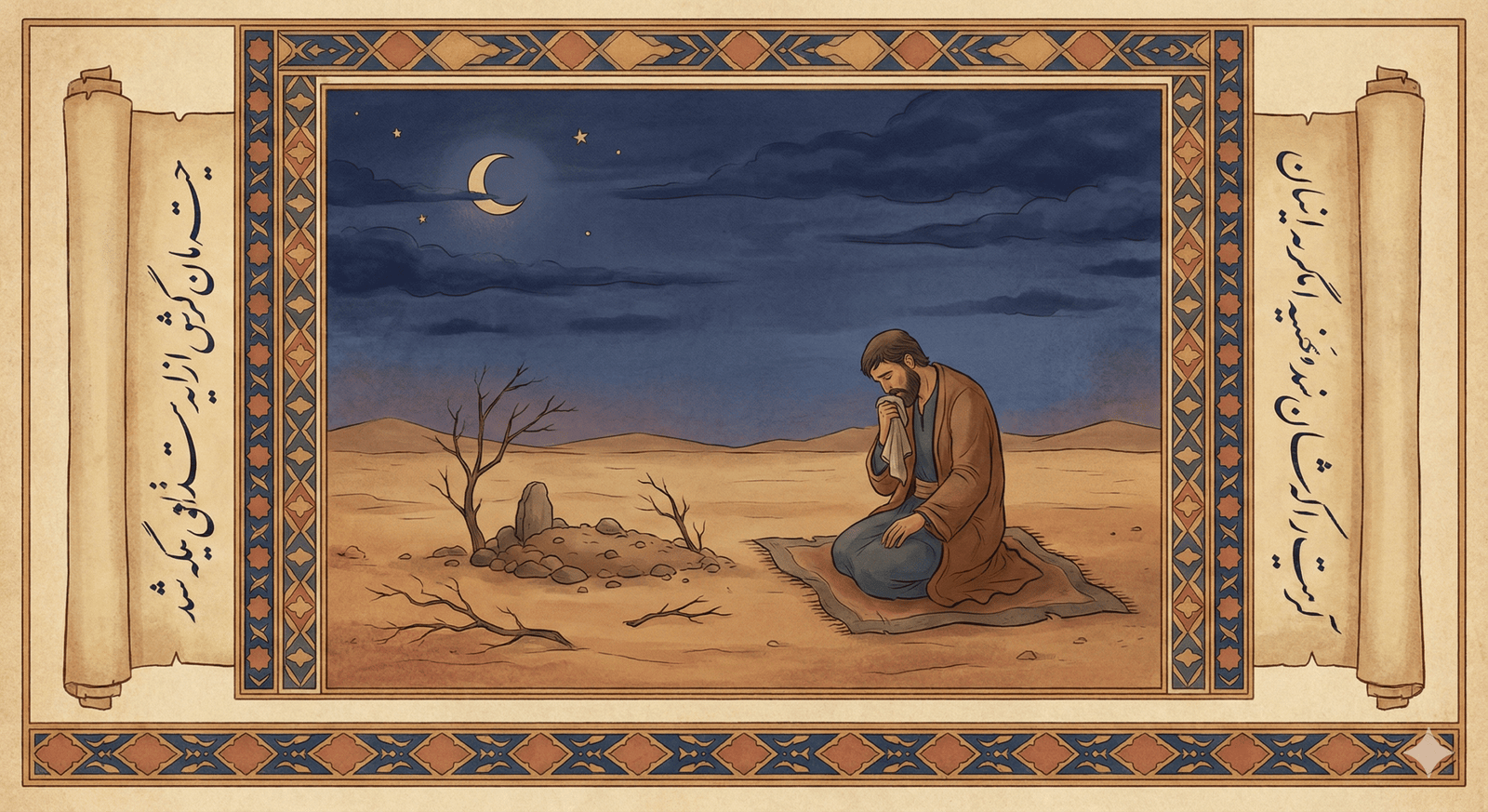 Pre-Islamic Arabia Illustration